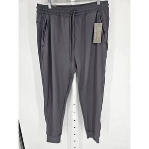 Paris Diary parisdiary Womens Sz L Breathable Jogger Athletic Pants Gray NEW